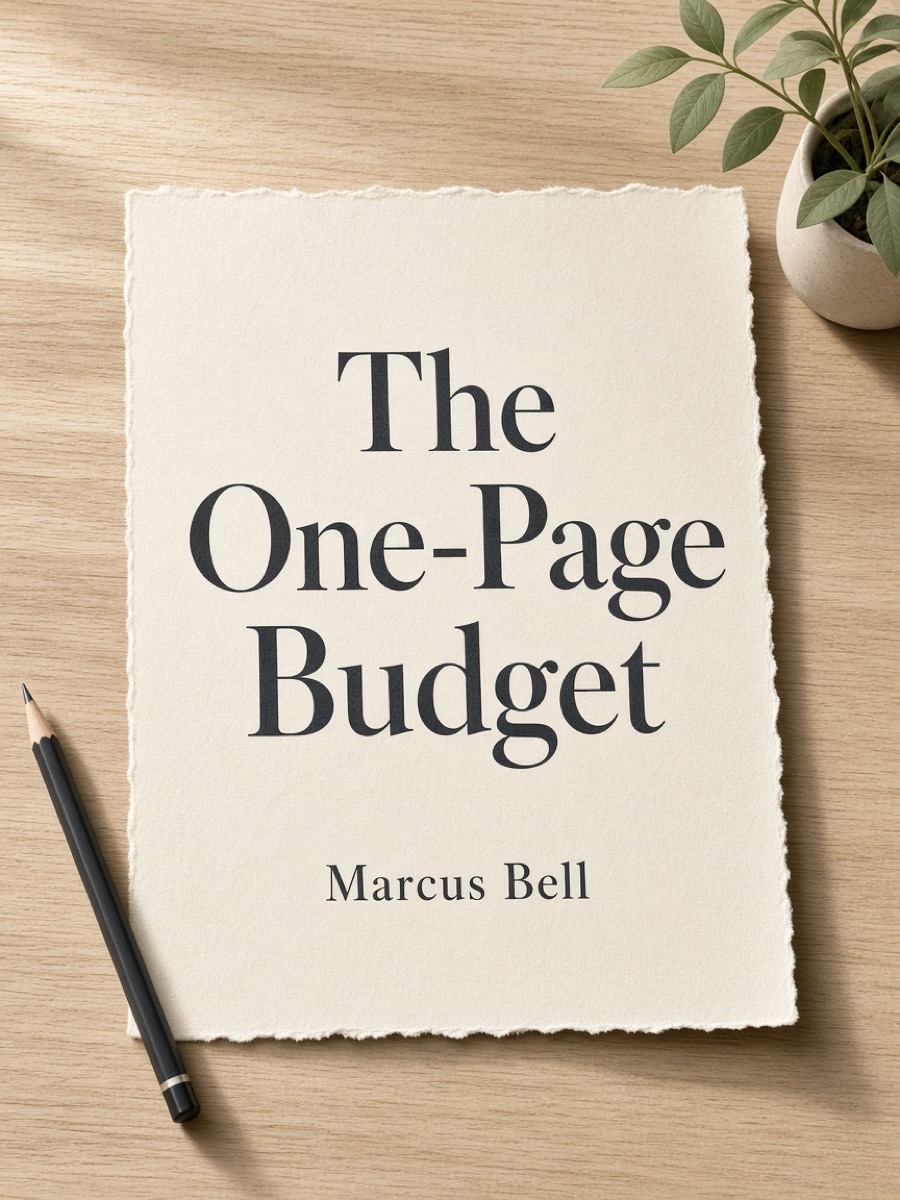 Cover of The One-Page Budget